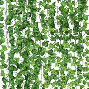 14 Pack 98 Feet Fake Ivy Leaves Artificial Ivy Garland Greenery Garlands Hanging